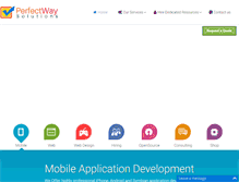 Tablet Screenshot of perfectwaysolutions.com